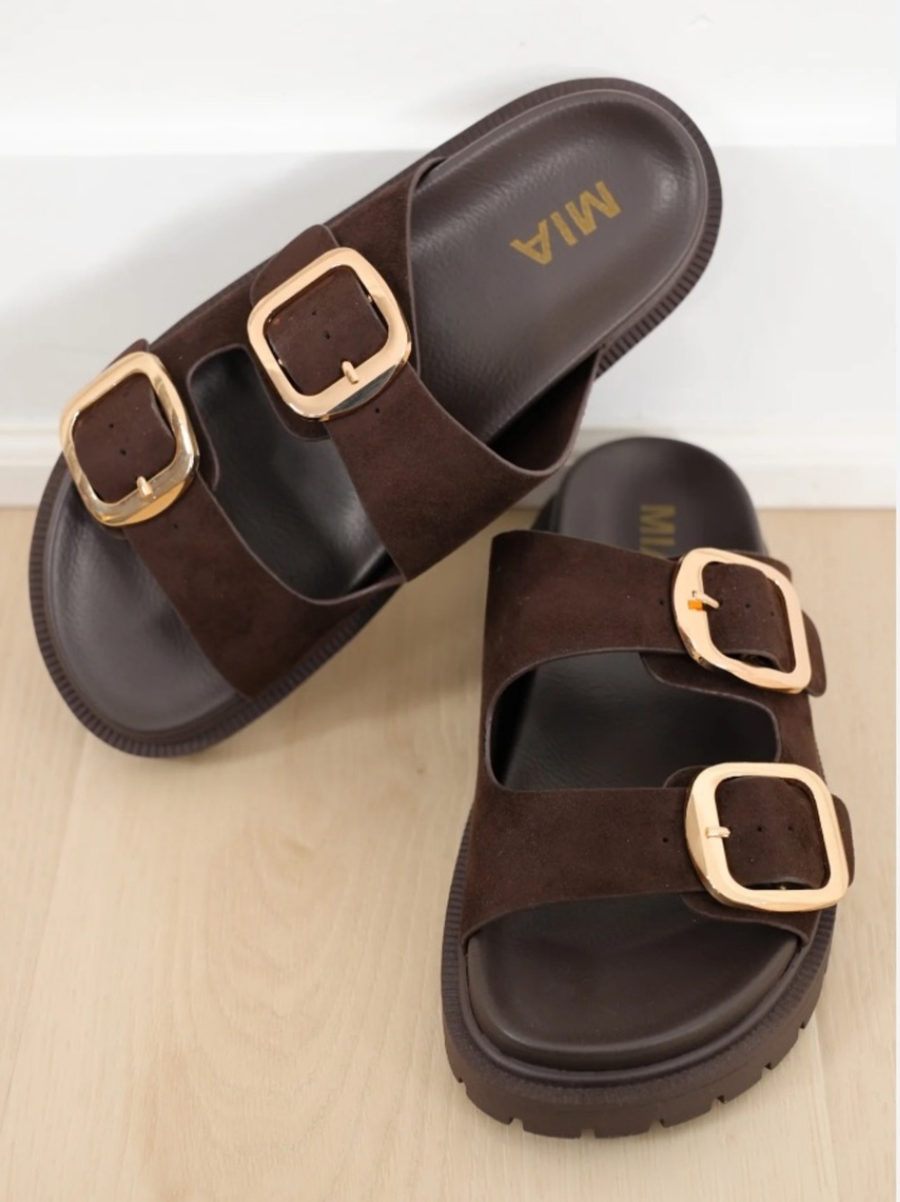 MIA Big Buckle Sandals